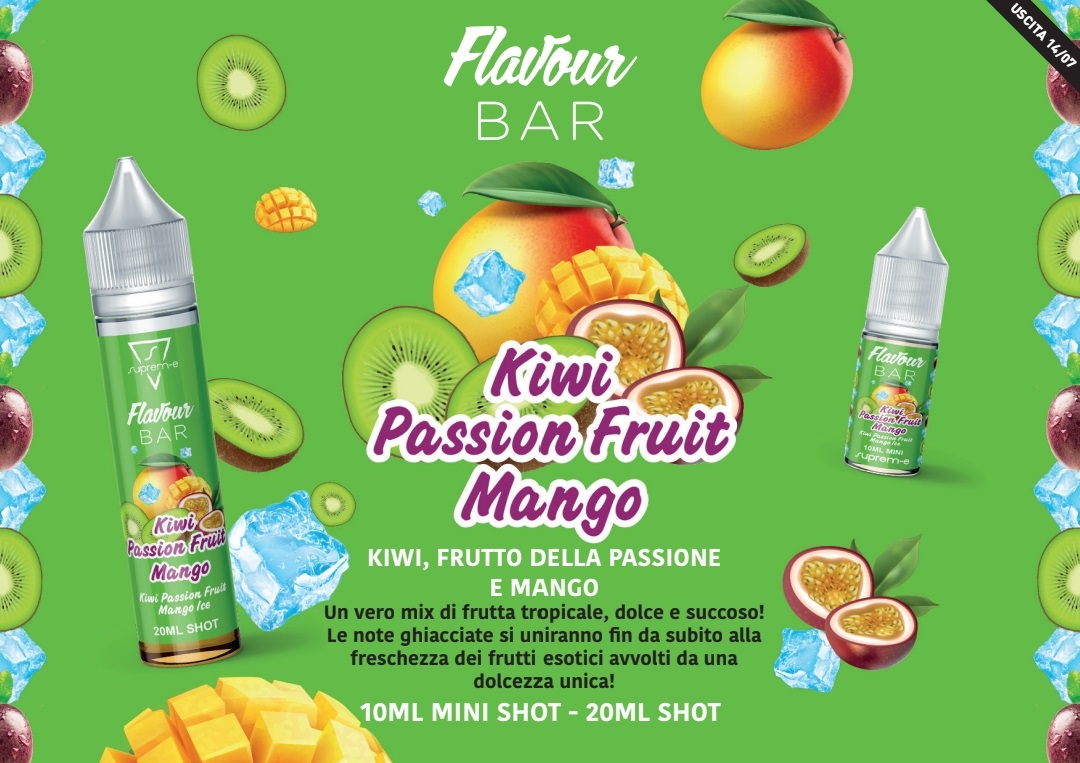 Kiwi passion fruit mango supreme