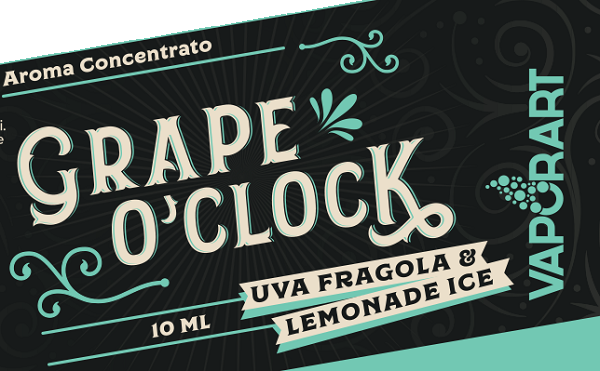 Grape O'Clock Vaporart Aroma Concentrato 10 ml