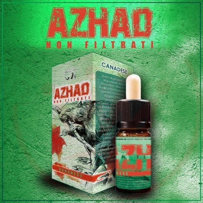 Canadese Azhad's Non filtrati - Aroma concentrato 10 ml 