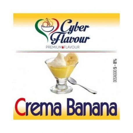 Cyber Flavour Crema Banana  10 ml Aroma concentrato
