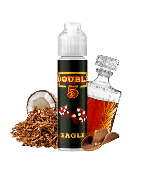 Eagle Double 5 FUU aroma scomposto per sigarette elettroniche al tabacco secco americano. 