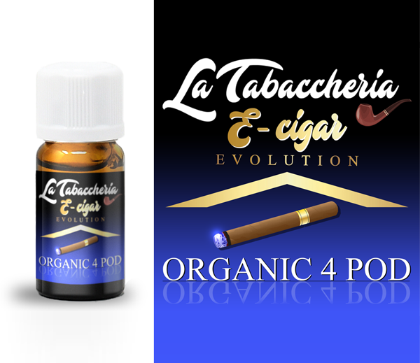 Estratto di Tabacco Organic 4Pod E-Cigar 10ml La tabaccheria 