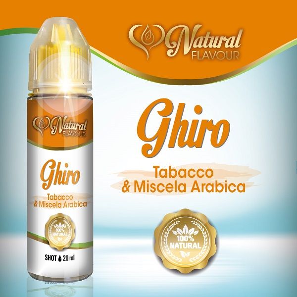 Ghiro Natural Flavour Liquido 20 ml 