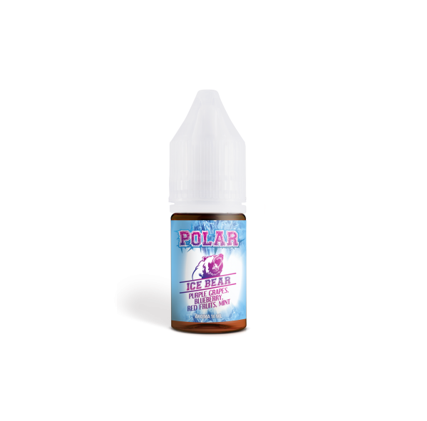 TNT Vape Polar Ice Bear 10 ml aroma concentrato per sigarette elettroniche all' uva fragola, mirtillo, frutti rossi e menta