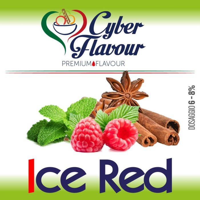 Cyber Flavor - Ice Red  - 10 ml Aroma concentrato