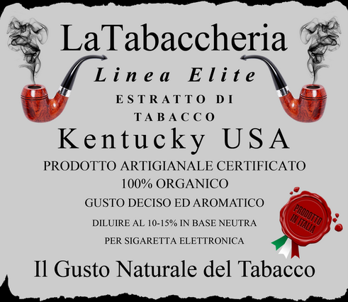 Linea Elite  Estratto di Tabacco Kentucky USA - La Tabaccheria 10 ml