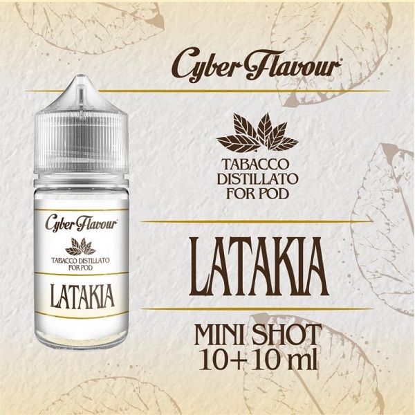 Latakia tabacco Cyberflavour 10 ml mini shot