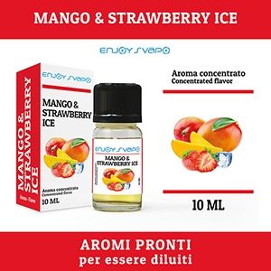 Enjoy Svapo Mango e strawberry Ice 10 ml - Aroma concentrato 