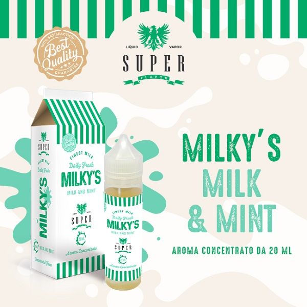 Milky's Milk & Mint Super Flavor 20 ml 