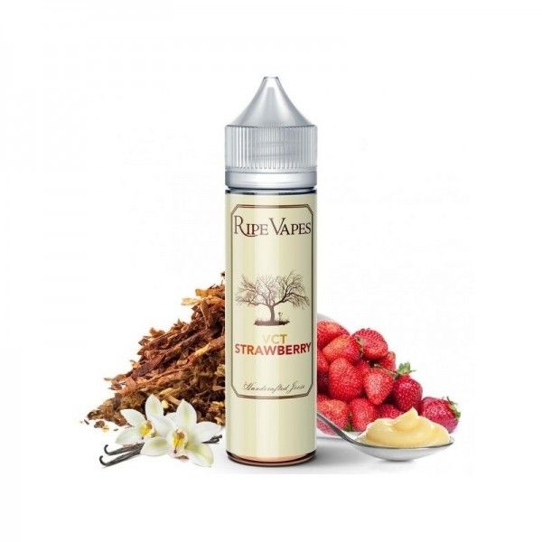 Ripe Vapes - VCT Strawberry 20 ml liquido oper sigarette elettroniche in formato aroma scomposto