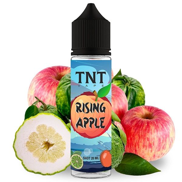 TNT Rising Apple aroma scomposto 20 ml per sigarette elettroniche alle croccanti mele e succo di limone 