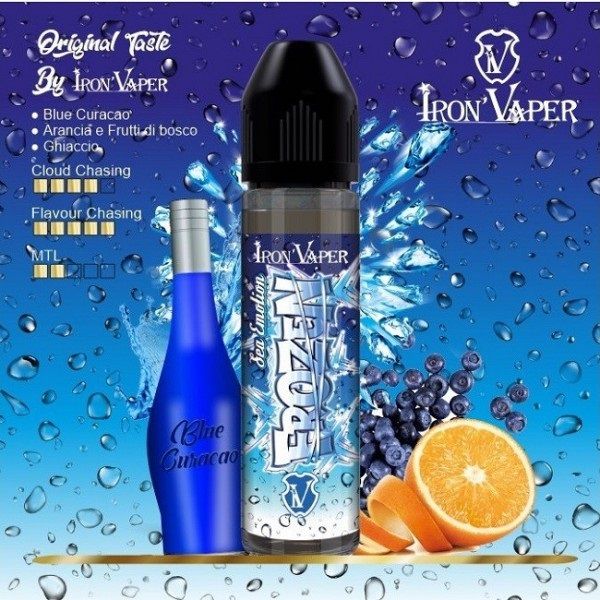 Iron Vaper Sea Blu Frozen sigarette elettroniche liquido Iron Vaper