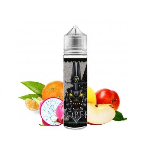 Sobek 20 ml aroma scomposto per sigarette elettroniche al sapore di mela , frutto del drago e crema di mandarino.