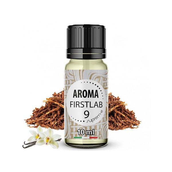 Supreme Firstlab N9 Supreme 10 ml aroma concentrato per sigaretta elettronica alle miscele di tabacco blend e vaniglia.