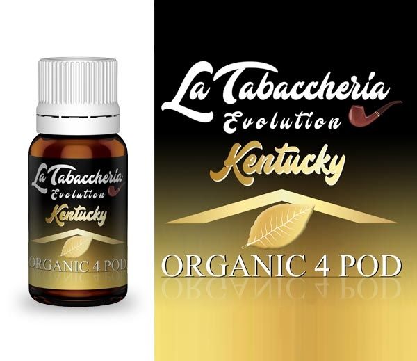 Kentucky Organic For 4 Pod - Single Leaf - La tabaccheria 10 ml Aroma Concentrato