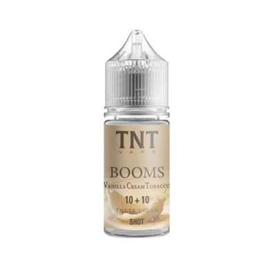 Booms Vanilla Cream Tobacco Mini shot TNT Vape (10+10)