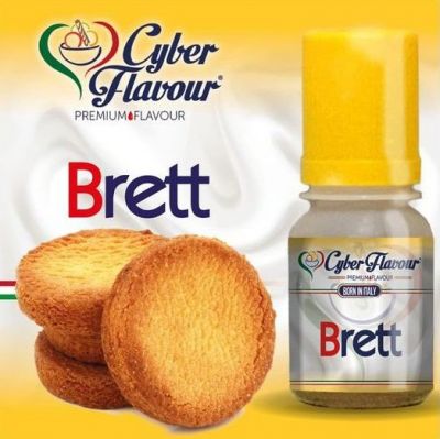 Brett Cyberflavour aroma concentrato 10 ml al biscotto francese con burro salato.
