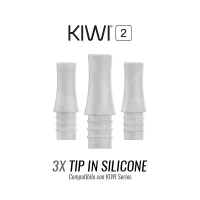 Drip tip in silicone Kiwivapor