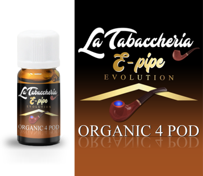 Estratto di Tabacco  Organic 4Pod  E-Pipe 10ml La Tabaccheria