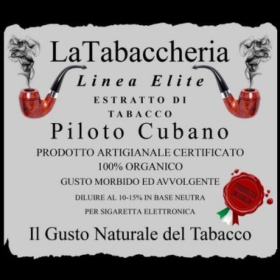 Linea Elite - Estratto di tabacco Piloto Cubano 10 ml 