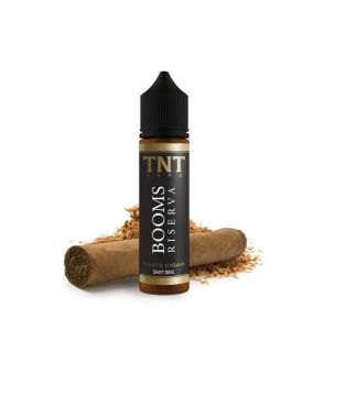 TNT Vape Booms Vanilla Cream Tobacco Grand Reserve 20 ml aroma scomposto per sigarette elettroniche alla crema di vaniglia e 5 gocce di tabacco Booms