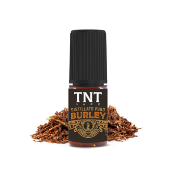 Burley TNT Vape distillato puro in formato aroma concentrato 10 ml per sigarette elettroniche. Indicato per atomizzatori a tiro di guancia