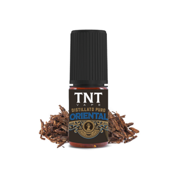 Oriental TNT Vape distillato puro in formato aroma concentrato 10 ml per sigarette elettroniche. Indicato per atomizzatori a tiro di guancia.