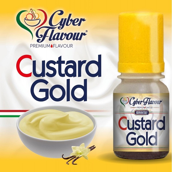 cyber flavour custard gold 10 ml