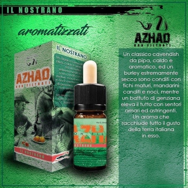 il nostrano azhad's aroma concentrato sigarette elettroniche 