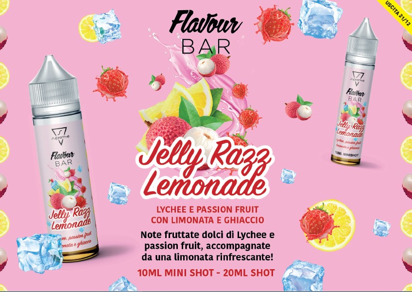 jelly razz lemonade flavour bar