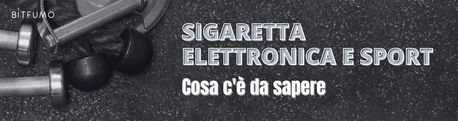 sigaretta elettronica e sport