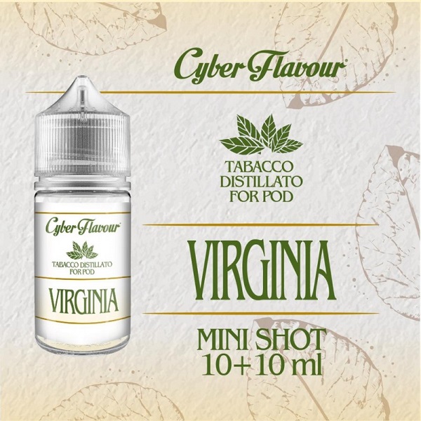 Virginia tabacco Cyberflavour mini shot 10 ml 