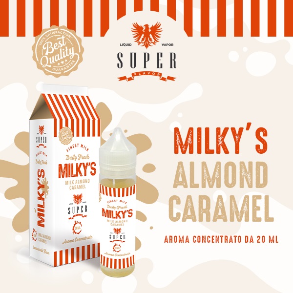 Milkys Almond Super Flavor