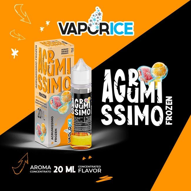 Amarena Vaporice 40 ml Mix & Vape. Liquido estivo di vaporart al ghiacciolo all'amarena! 