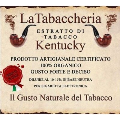 Estratto di tabacco Kentucky - La Tabaccheria 10 ml
