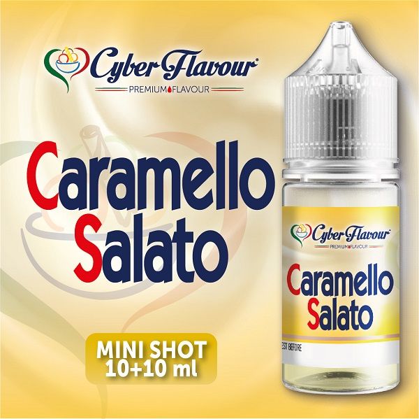 Caramello Salato Cyber Flavour Mini shot (10+10)