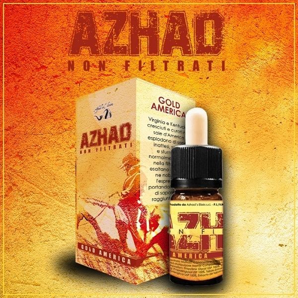 Gold America Azhad's Non filtrati Aroma 10 ml 