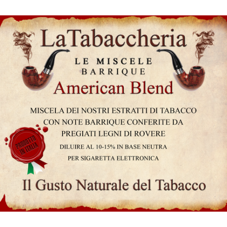 American Blend La Tabaccheria aroma organico 10 ml