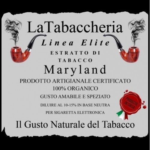 Linea Elite Estratto di tabacco Maryland La tabaccheria Aroma 10 ml