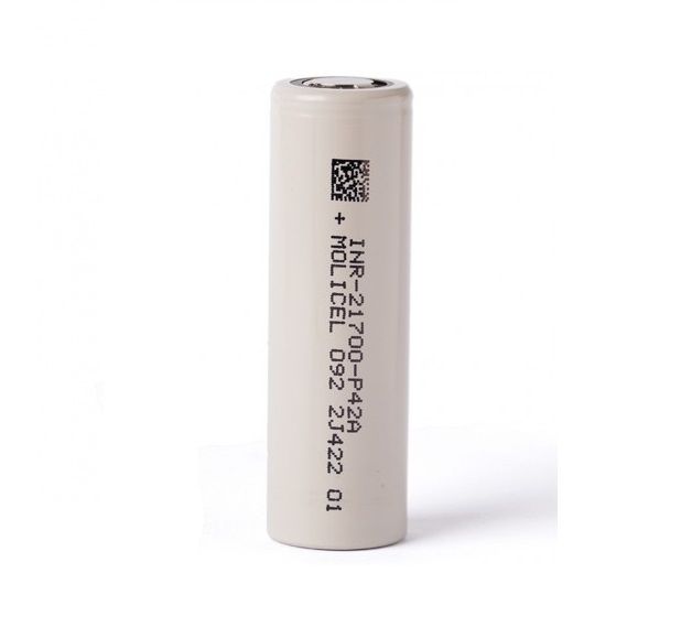 Molicel Batterie INR 21700 P42A 4200 mha 45A 1-100W