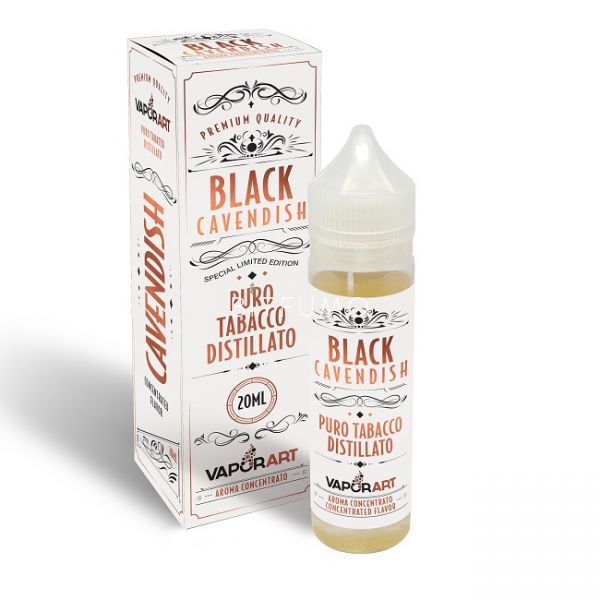 Black Cavendish Vaporart 20 ml Vendita sigarette elettroniche on line