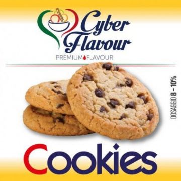 Cyber Flavour - Cookies - 10 ml Aroma concentrato - Prodotto utilizzato per successive diluzioni al 10%