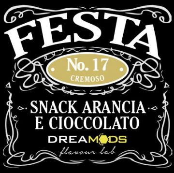 Dreamods  N.17  Cremoso - Snack Arancia e Cioccolato (Festa) 10 ml