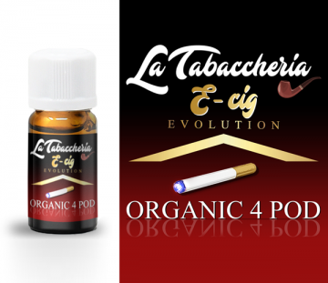 Estratto di Tabacco – Organic 4Pod – E-cig 10ml La Tabaccheria