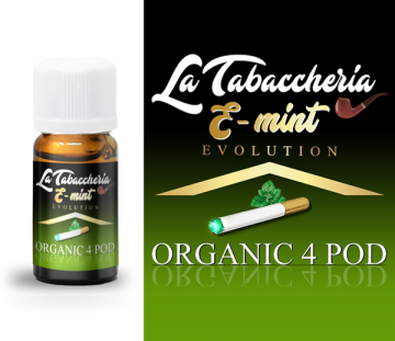 Estratto di Tabacco – Organic 4Pod – E-mint 10ml La Tabaccheria