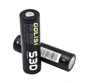 Golisi Batterie IMR S30 18650 / 3000 mha 3.7V