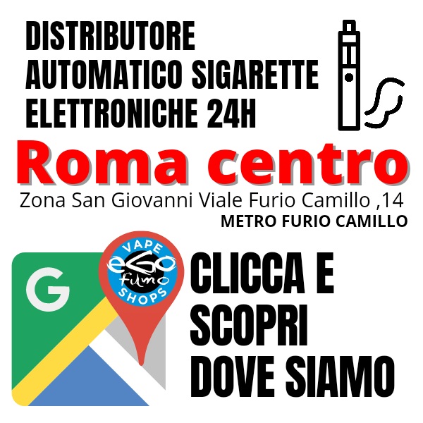 distributore automatico sigarette elettroniche 24h roma centro