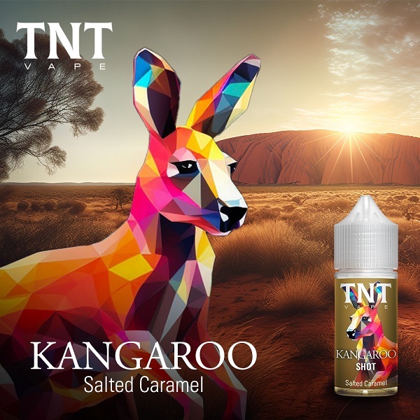 Kangaroo Salted Caramel 20 ml tnt vape 