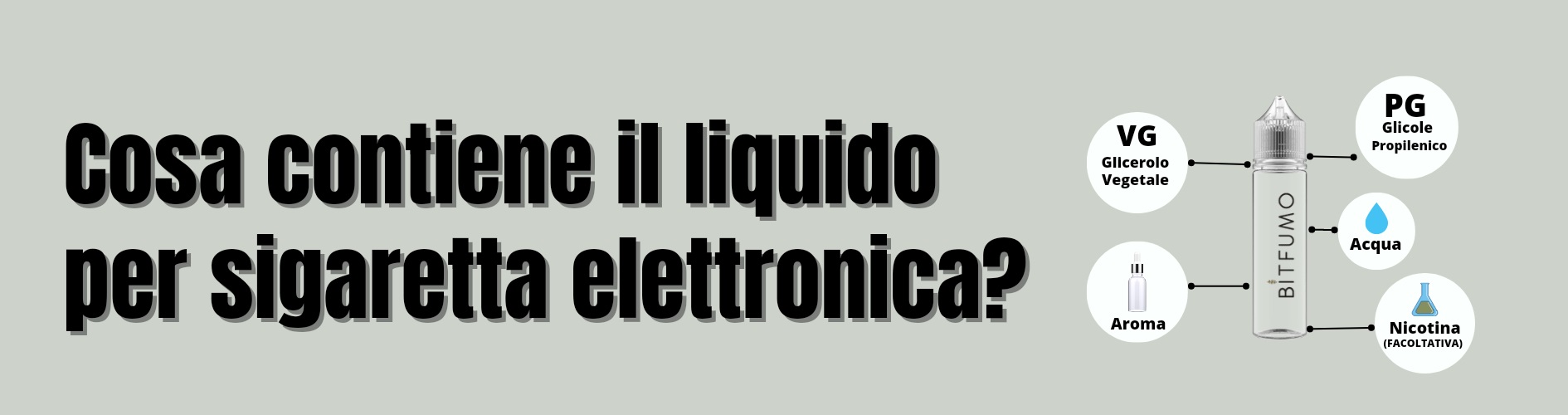 A che cosa serve la glicerina vegetale nei liquidi per le sigarette  elettroniche