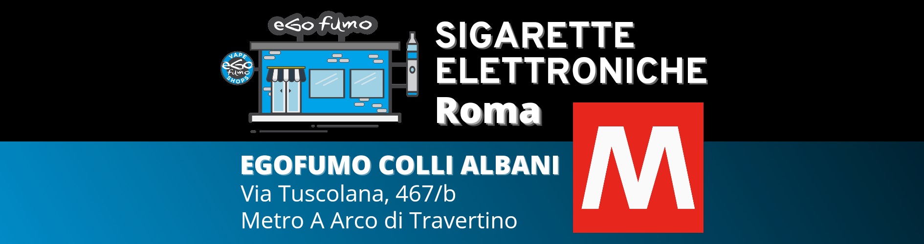 Negozio sigarette elettroniche Colli Albani Roma